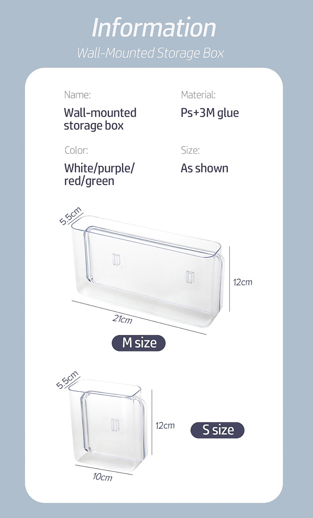 Wall-mounted Storage Box-8